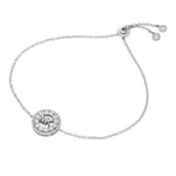 Pulsera Michael Kors Brilliance - Plateada MKC1828040