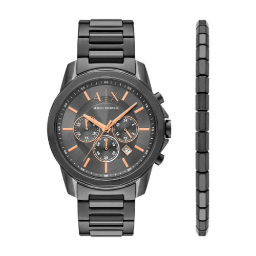 Reloj Armani Exchange Colección Banks Gray AX7170SET
