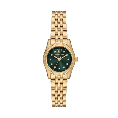 Reloj Michael Kors Lexington - Dorado y Verde MK4842