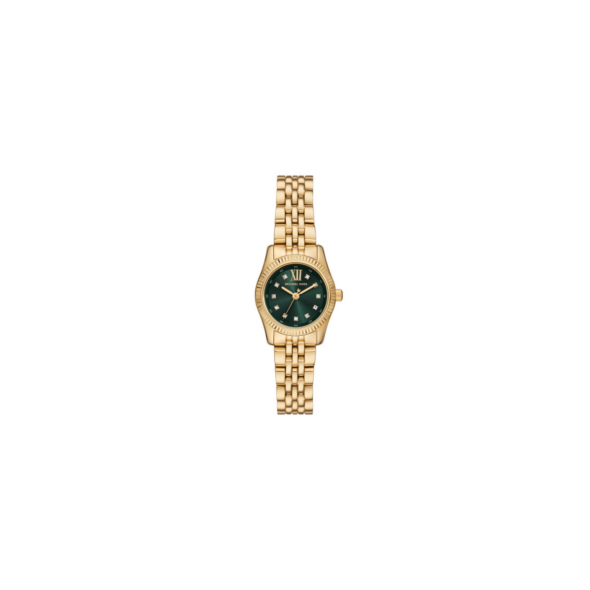 Reloj Michael Kors Lexington - Dorado y Verde MK4842