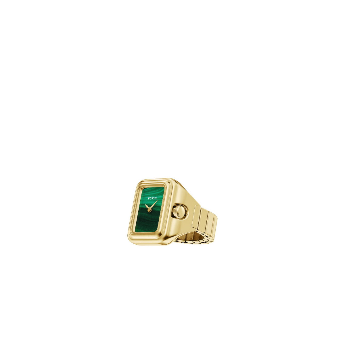 Watch Ring Fossil Raquel  - Esfera Verde ES5448