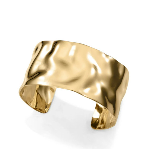 Pulsera Viceroy Rígida Acero Dorado Abierta 15157P01012