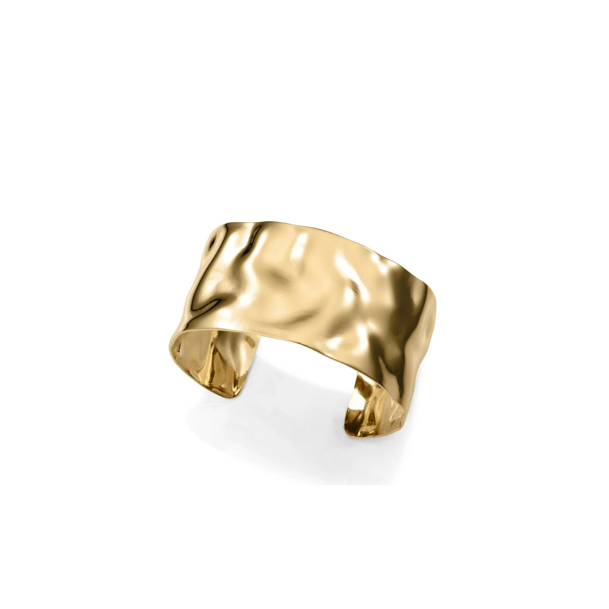 Pulsera Viceroy Rígida Acero Dorado Abierta 15157P01012