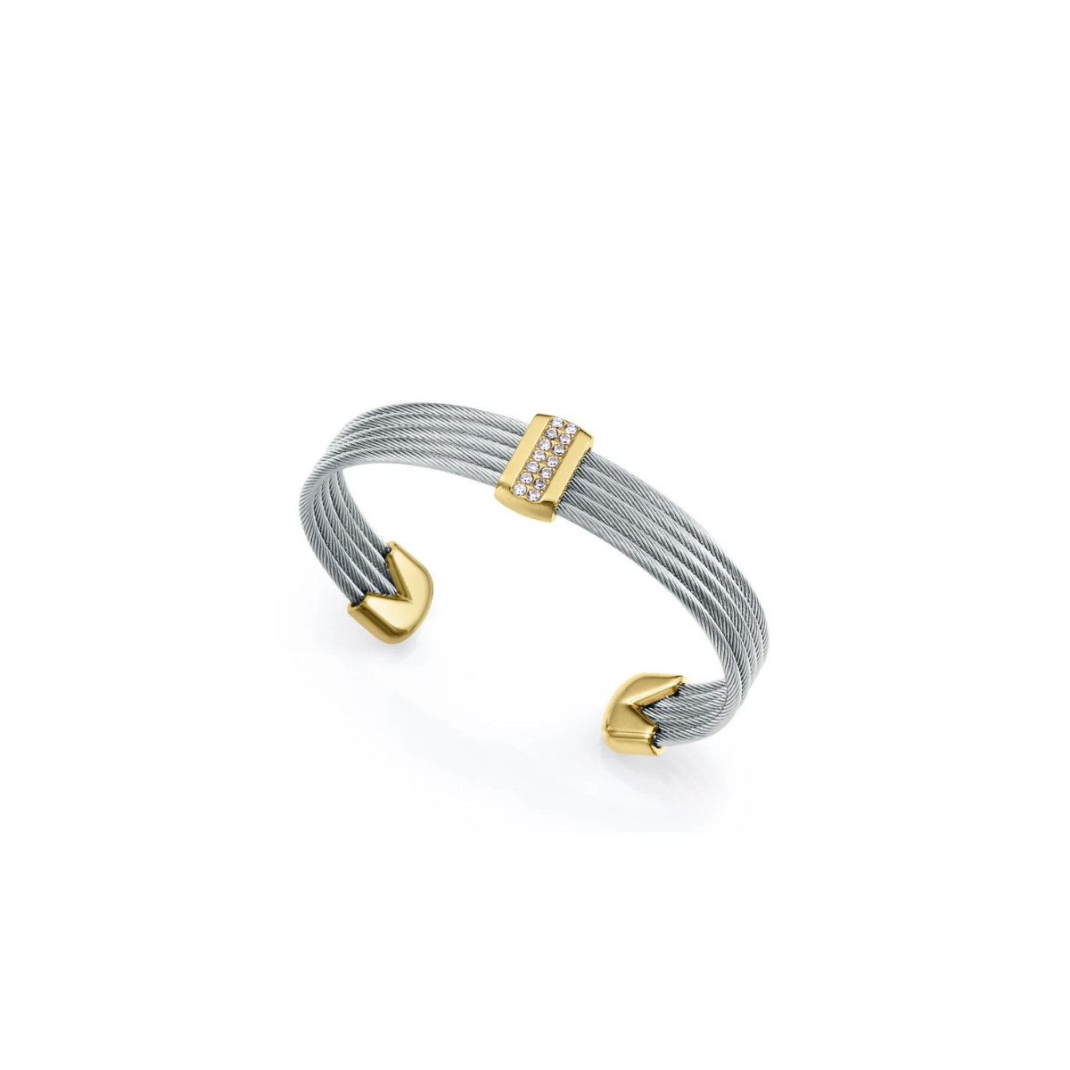 Pulsera Viceroy con múltiples cables y circonitas 15193P01000