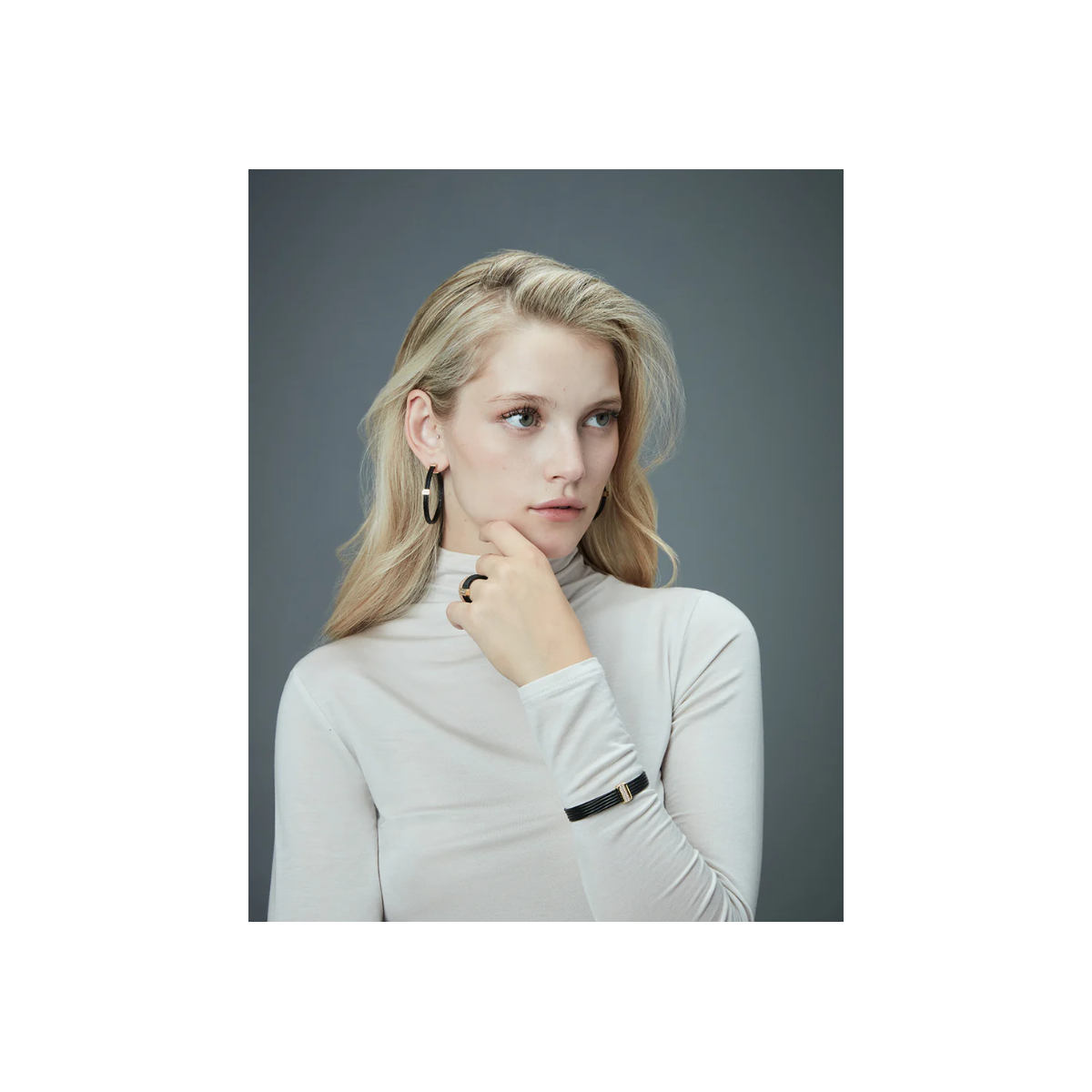 Pendientes Viceroy Acero Negro 15194E01010