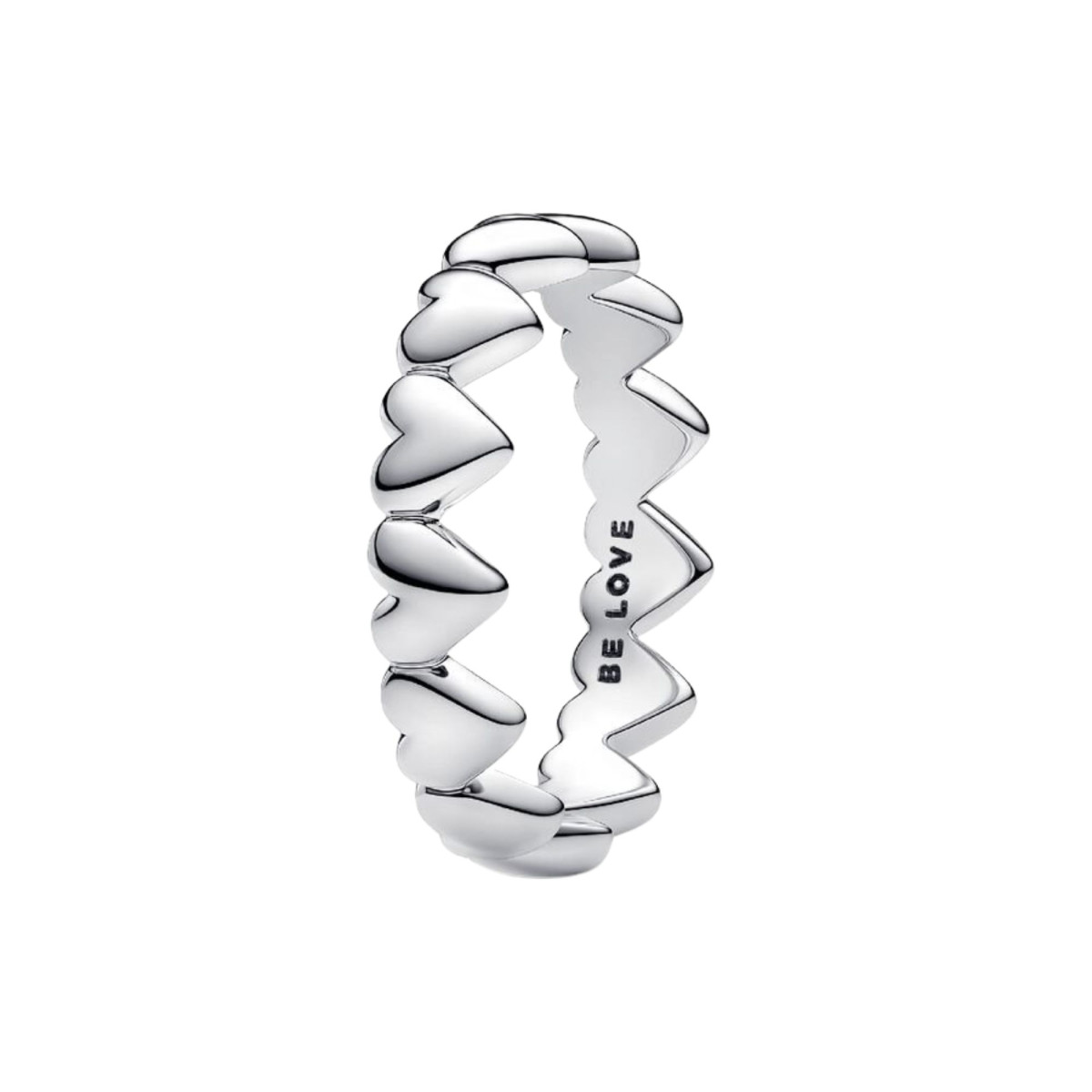 Anillo Pandora Fila de Corazones - 193427C00