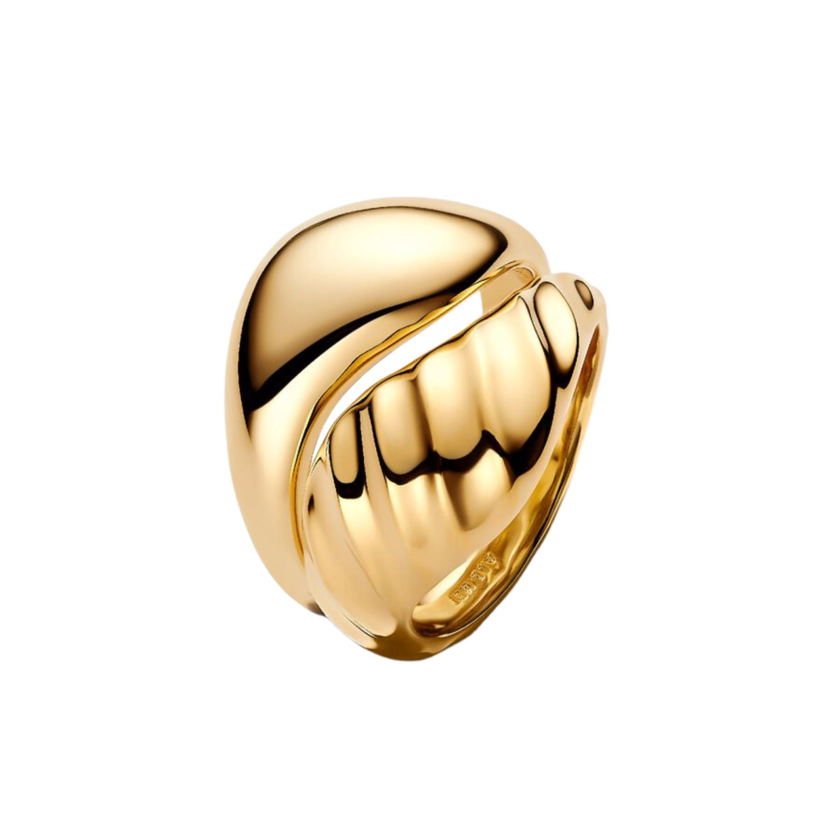 Anillos Pandora Combinables Ondulados - 163832C00