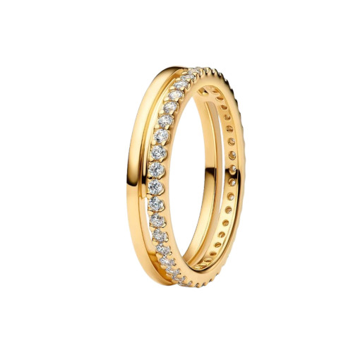 Anillo Pandora Doble Banda - 163799C01