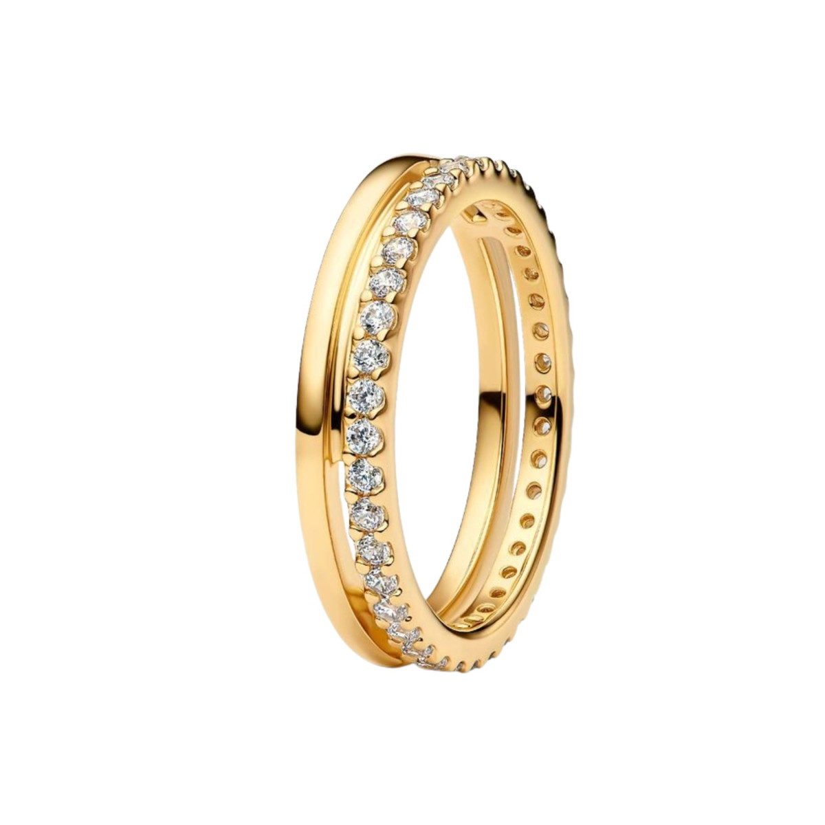 Anillo Pandora Doble Banda - 163799C01