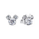Pendientes Pandora Mickey y Minnie Mouse Brillantes 293219C01