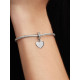 Charm Pandora Colgante Corazón Grabable. Plata 798761C01