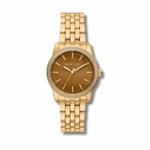 Michael Kors Reloj Bryant Mujer Cronógrafo Quartz Acero Inoxidable 35 mm Dorado MK7581