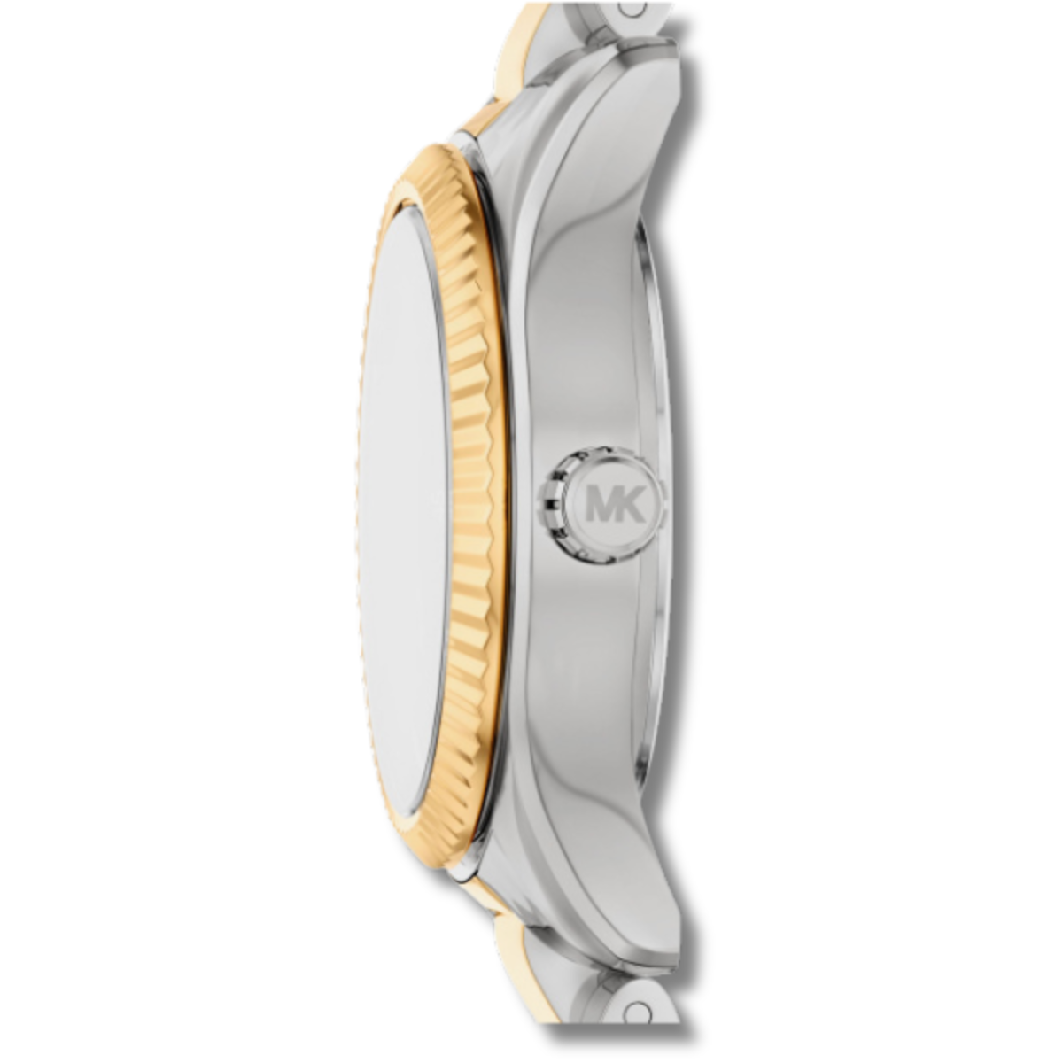 Michael Kors Reloj Lexington Mujer Quartz Acero Inoxidable 26 mm Bicolor Plata y Dorado MK7579