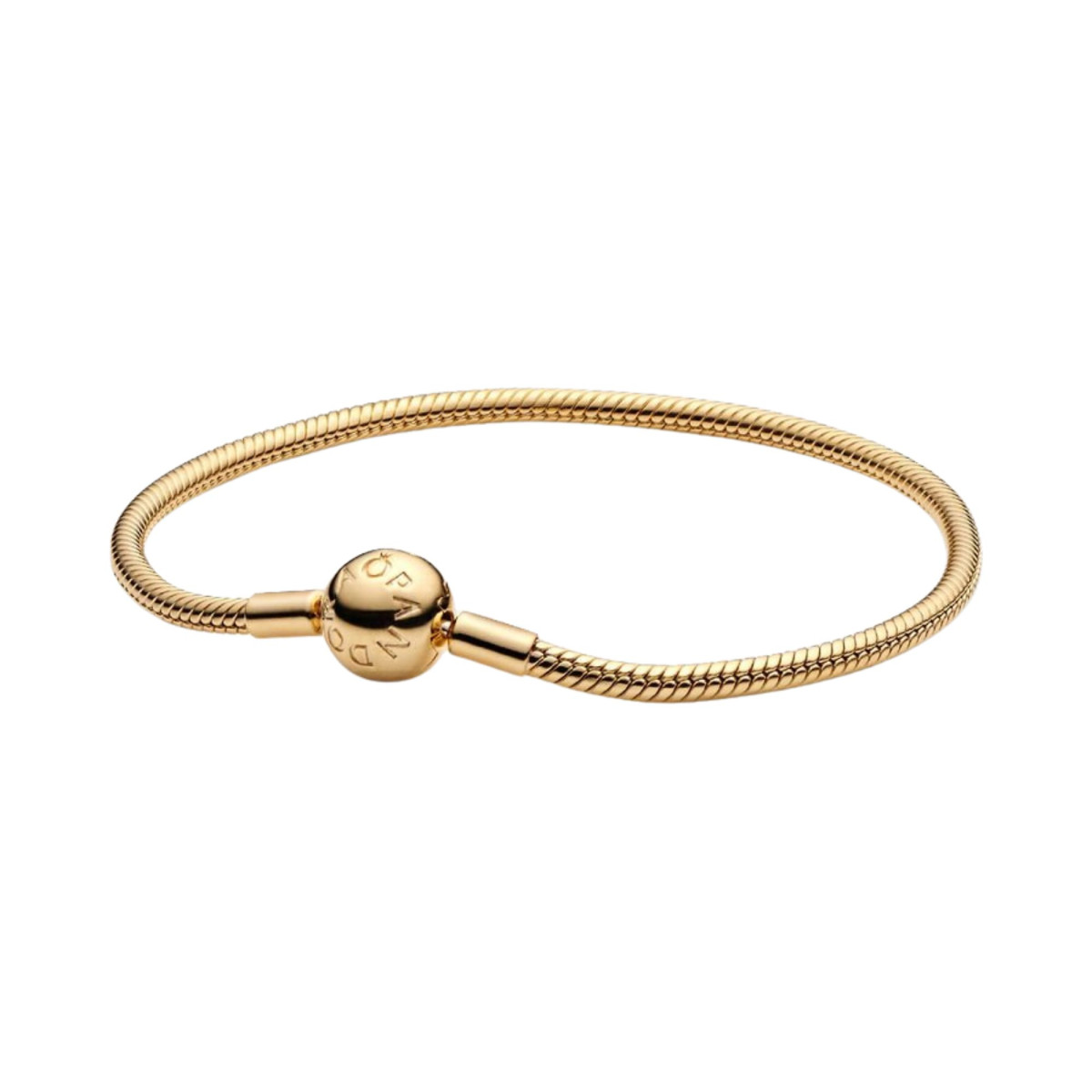 Pulsera Pandora de Cadena de Serpiente Recubrimiento en oro de 14k - 568748C00