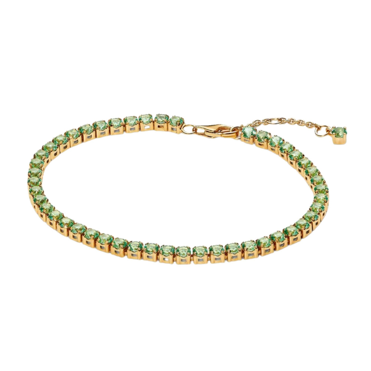 Pulsera Pandora Riviere Verde Brillante 561469C02-18