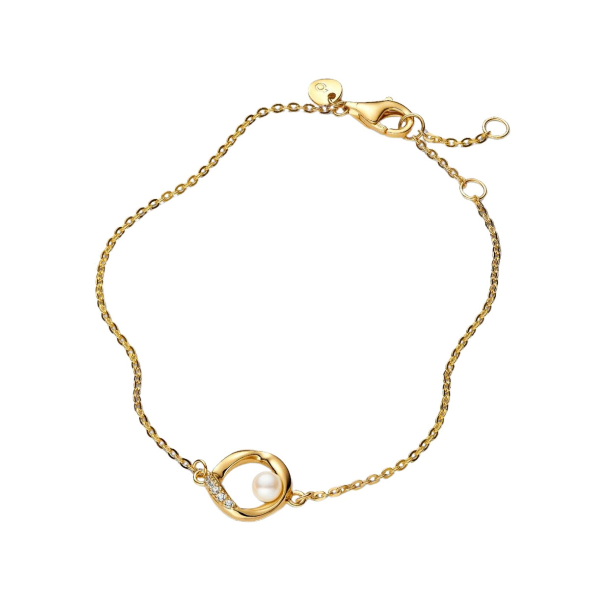 Pulsera Pandora con Perla Cultivada de Agua Dulce Tratada 563830C01-18