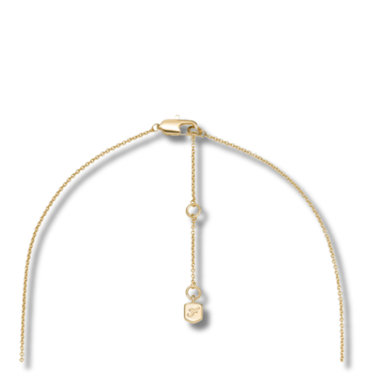 Fossil Cadena Dorada Tipo Station con Cristales JA7298710