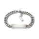 Emporio Armani Pulsera de Acero Inoxidable Estilo ID Plata EGS3304040 Emporio Armani Pulsera de Acero Inoxidable Estilo ID Plata EGS3304040