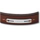 Fossil Pulsera de Cuero y Acero Inoxidable Estilo Strap Multicolor y Plata JF04963040