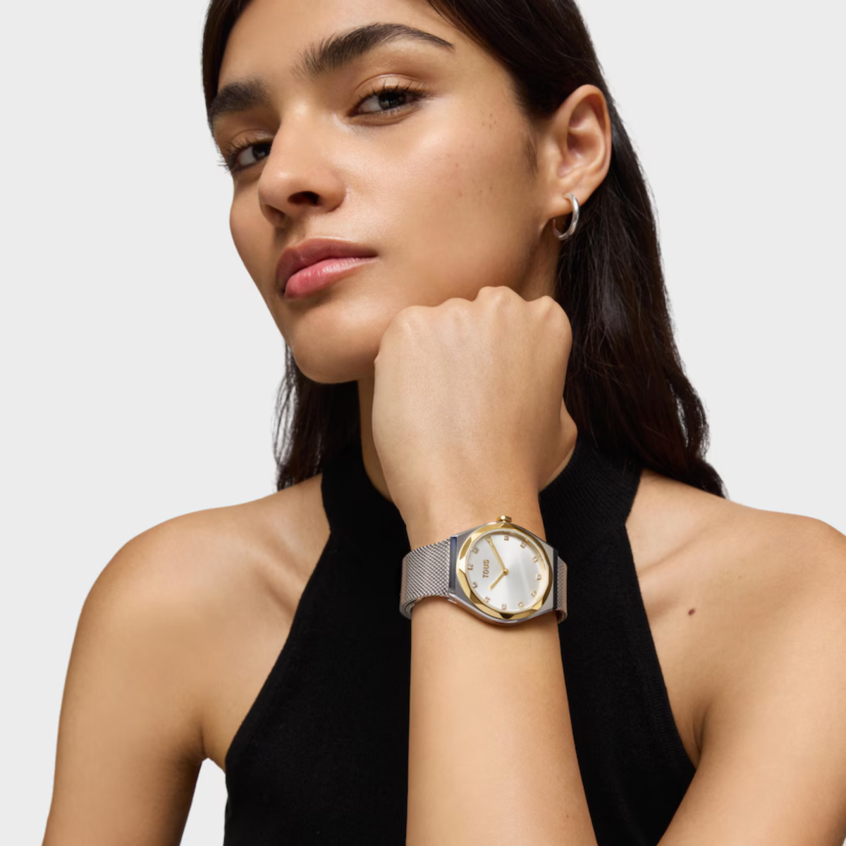 Tous Reloj Karat Mujer Quartz Acero Inoxidable 36 mm Dorado 3000141700