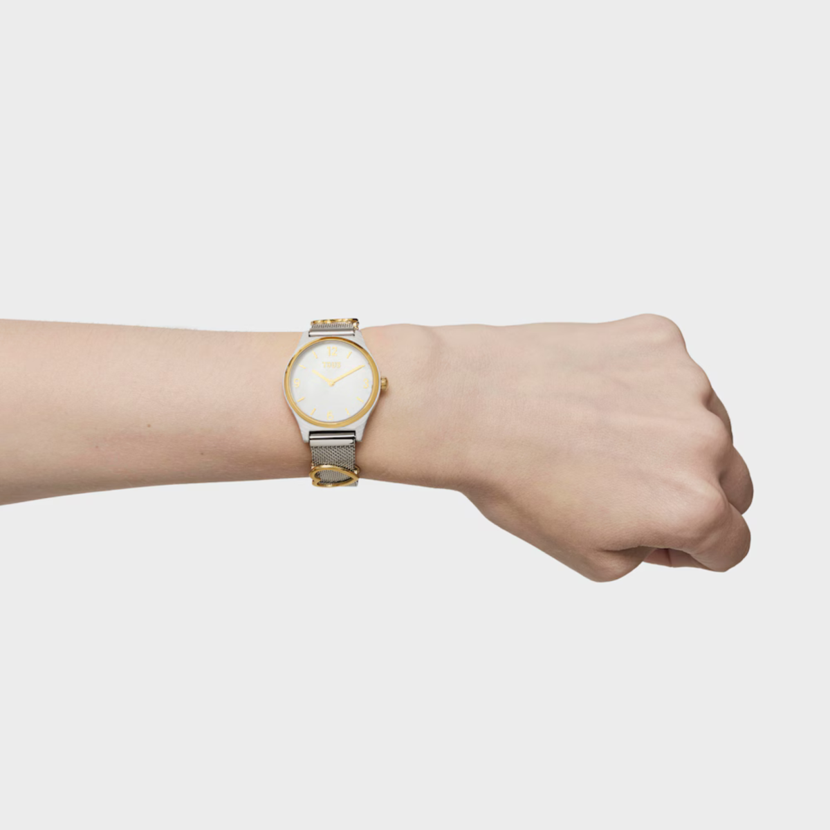 Tous Reloj Epic Icon Mujer Quartz Acero Inoxidable Dorado con Esfera de Nácar 3000136000