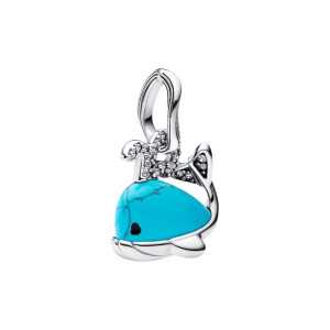Charm Colgante Ballena Color Turquesa 793822C01