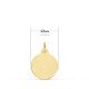 18K MEDALLA ORO AMARILLO VIRGEN DE FATIMA 12 MM 18K MEDALLA ORO AMARILLO VIRGEN DE FATIMA 12 MM