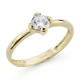 18K SOLITARIO ORO AMARILLO CIRCONITA 5 MM 18K SOLITARIO ORO AMARILLO CIRCONITA 5 MM