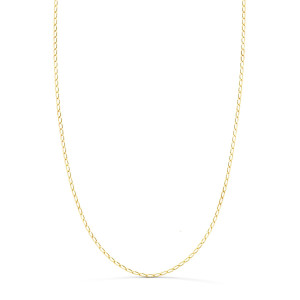 18K CADENA ORO AMARILLO BILBAO MACIZA ANCHO: 1MM LARGO: 40CM