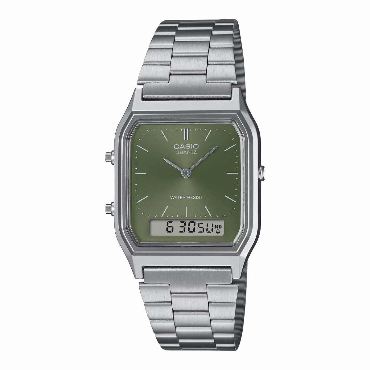 Reloj Casio Vintage Edgy Collection. Verde AQ-230A-3AMQYES