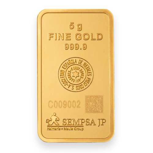 Lingotes Oro SEMPSA JP 10Grs