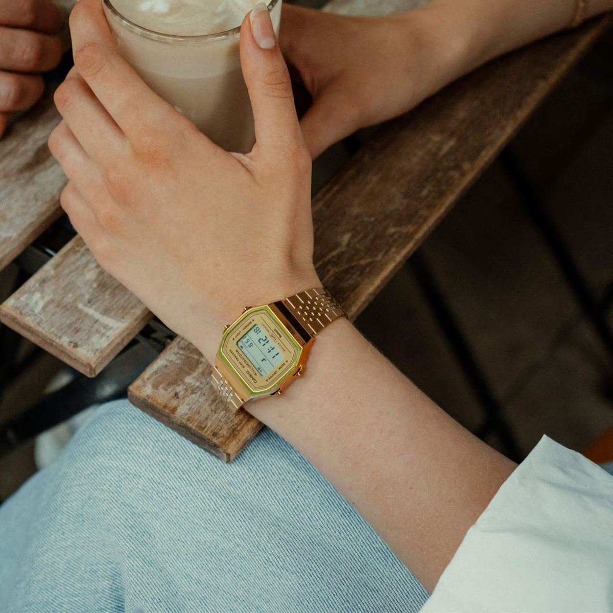 Reloj Casio Vintage Iconic, Dorado ABL-100WEG-9AEF