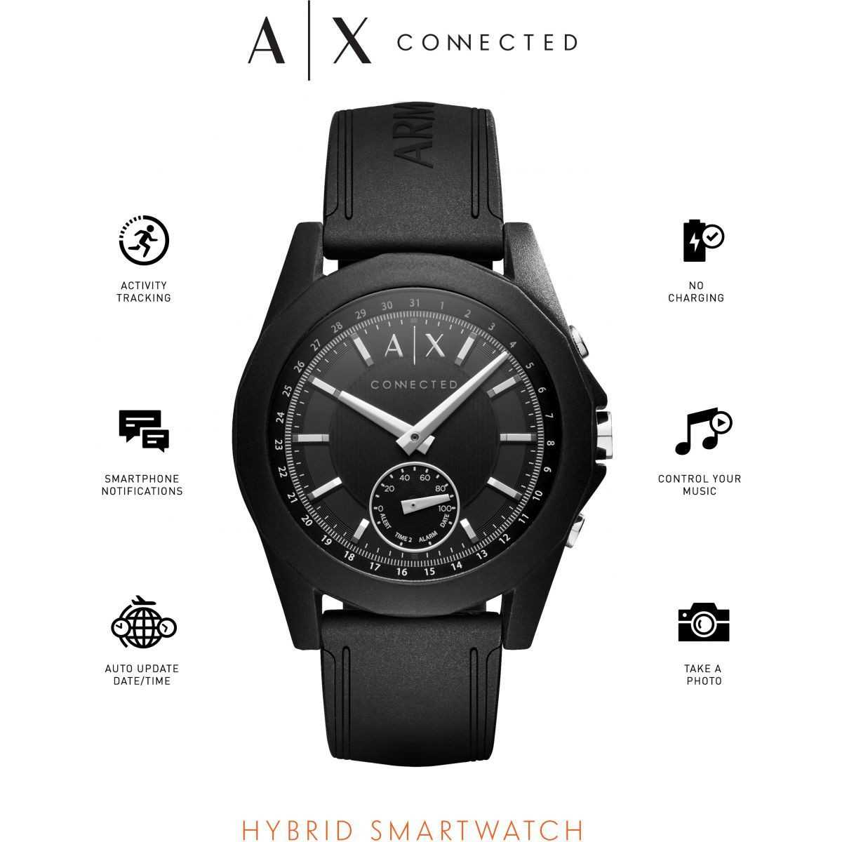Reloj Armani Exchange Connected Negro AXT1001