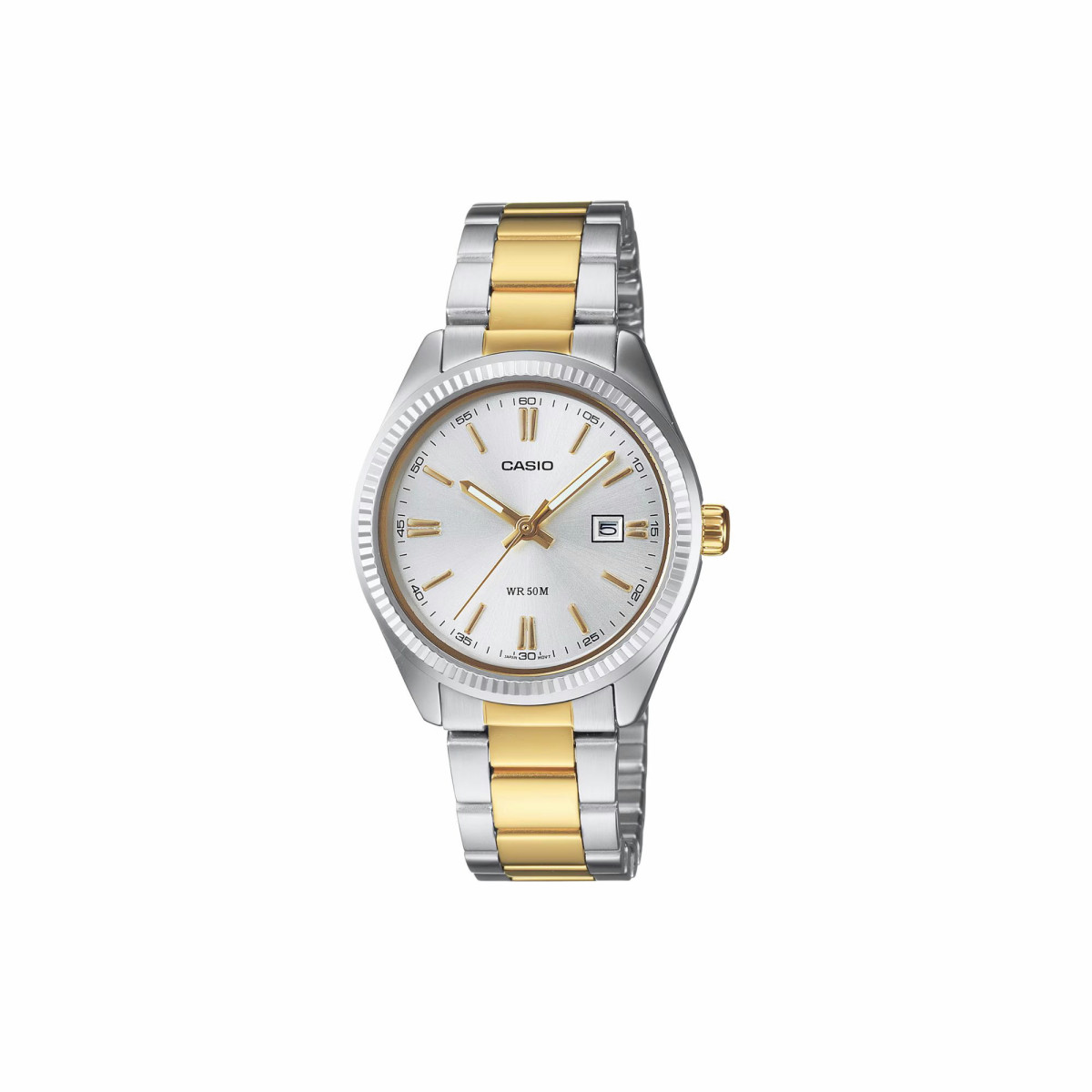 Reloj Casio Collection Bicolor Dorado y Plata LTP-1302PSG-7AVEG