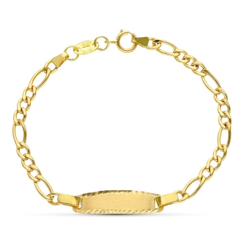 18K ESCLAVA ORO AMARILLO CARTIER 3X1. 13.5CM