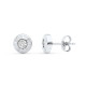 18K PENDIENTES ORO AMARILLO CERCO. 6X6 MM
