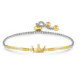 Pulsera Nomination Milleluci Corona Bicolor 028018/039