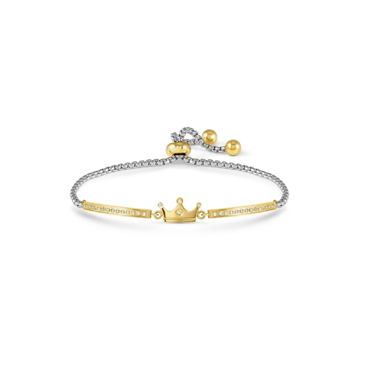 Pulsera Nomination Milleluci Corona Bicolor 028018/039