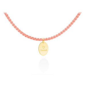 Marina Garcia Colgante Plata 925 Mamá Mujer Color Melocotón 90823GM