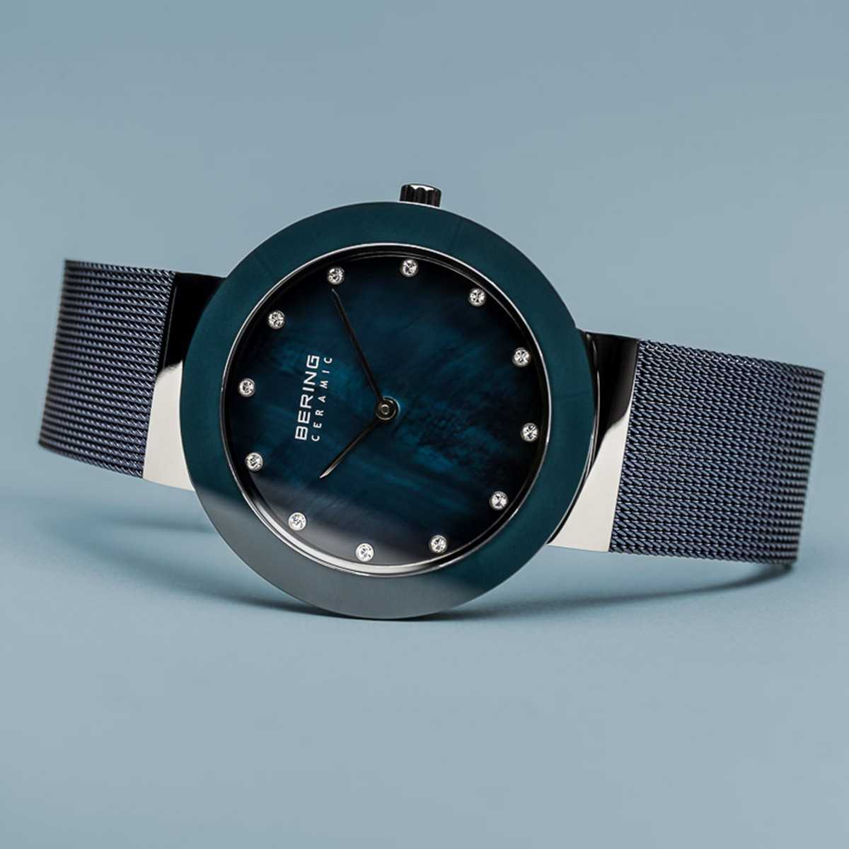 Reloj Bering Blue Ceramic 11435-387