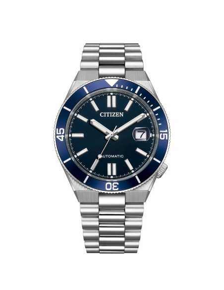 Citizen Reloj Tsuyosa Shore Unisex Automático Acero 40 mm Azul NJ0230-59L