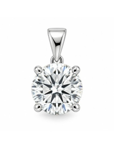 Colgante de Oro Blanco con Diamante de Laboratorio 1,02 ct LG678550675