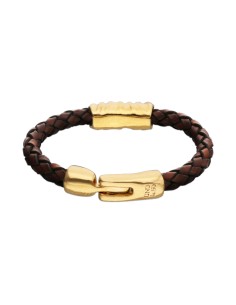 UNOde50 Pulsera Aleación de Metales Bañada en Oro 18K RAICES PUL2632MAROROXL 2