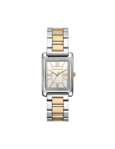 Michael Kors Essex Reloj Mujer Acero Bicolor 26 mm Esfera Blanca MK4967