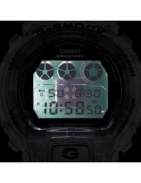 Casio G-SHOCK Reloj Digital Unisex Transparente Edición Limitada 40 Aniversario DW-6940RX-7ER
