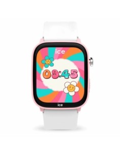 Ice-Watch ICE Smart Junior 3.0 Find Hub Smartwatch Infantil Rosa con Correa Blanca 025681