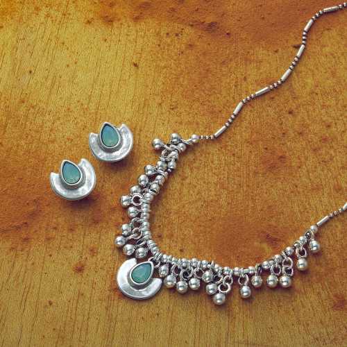 Collar UNOde50 Mrs Ranis Soul COL1488AZUMTLOU