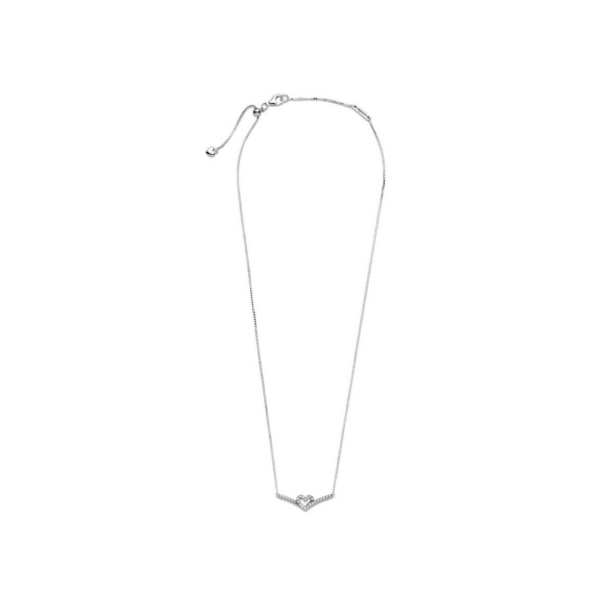 Collar Pandora Corazón Espumoso 399273C01-45