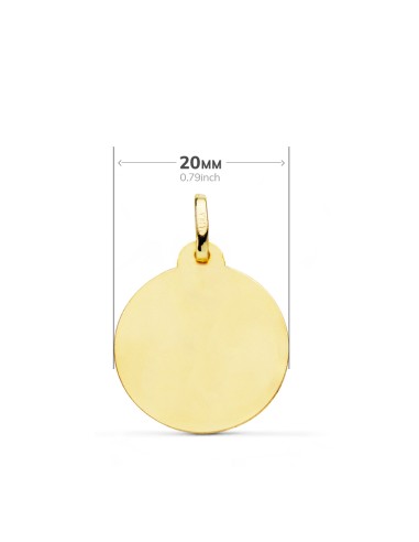 18K MEDALLA ORO AMARILLO CRISTO SAGRADO CORAZON...