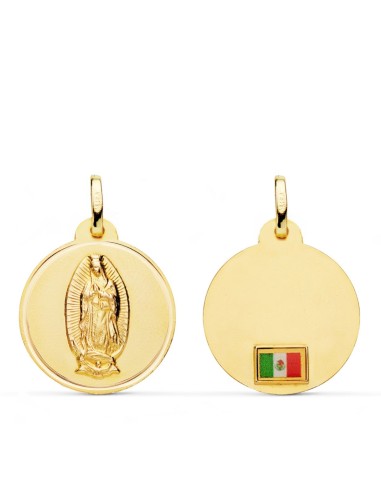 18K MEDALLA ORO AMARILLO VIRGEN DE GUADALUPE...